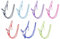 NETPROSHOP Knotenhalfter mit Zügel in tollen Farben für Shetty, Pony, Cob, Full Farbauswahl, Groesse:Shetty, Farbe:Hellblau
