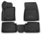 OMAC Gummimatten Fußmatten kompatibel mit Jeep Grand Cherokee 2013-2015 TPE Schwarz 4X