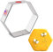 Emporte-Pièce Hexagone - 8,9 cm par Ann Clark