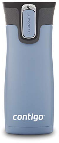 Contigo 2063323 AUTOSEAL West Loop Vacuum-Insulated Stainless Steel Travel Mug, Earl Grey