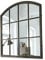 Loberon Spiegel Chloe | mit Kassettenfenster Design | Wandspiegel Aus Glas & Eisen | Antik-Finish | 100,5 x 89 cm, schwarz