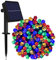 Solar String Lights Outdoor, 65ft 200 LED Solar Garden Fairy Lights Waterproof 8 Modes Solar Powered Decorative Lights for Patio, Garden, Yard, Tree, Home, Party - Multi-Colored [Energy Class A+++]