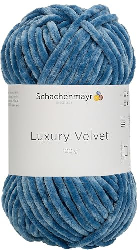 Schachenmayr Luxury Velvet, 9807592-00052, Farbe: Dolphin, 100g, Handstrickgarne