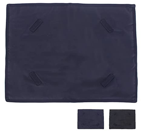 netproshop Turnout Bauchlatz für Pferdedecken Gr. 125-165 200gr Füllung mit Kreuzbegurtung, Groesse:M, Farbe:Dunkelblau