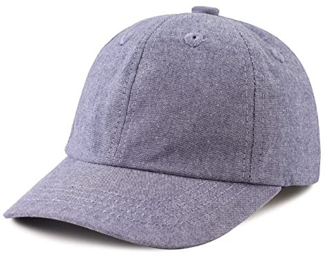 Pesaat Baby Baseballcap Jungen Sonnenhut UV Schutz Baby Jungen Baseballkappe Kinder Sommerhut (Blauer Denim, Gr.46cm(3-6Monate))