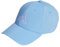 adidas Unisex Embroidered Logo Lightweight Baseball Cap, Blue Burst/White, M