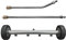 Qezodsx High Pressure Washer Car Wash Chassis Washer Water Broom with 45 Degree Angle Bar Under Carriage Cleaner Water Broom