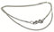Kette 585/- Weißgold Panzerkette poliert glänzend Klassiker 1,2mm breit 38cm