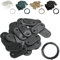 Linxor - Lot de 5 kits de fixation pour brise vue, canisse anti-UV - Plusieurs coloris disponibles