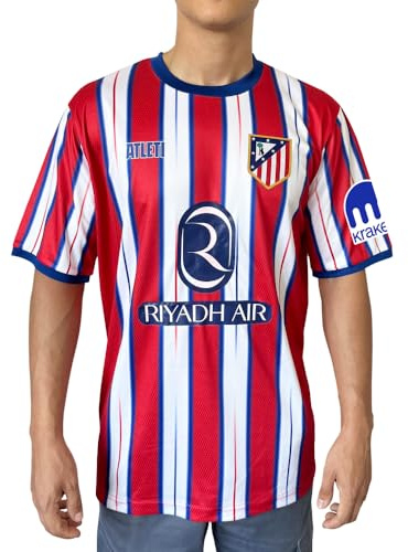 Atletico de Madrid Maglia Prima Squadra Stagione 2024-2025 Replica Ufficiale - Taglie Adulto