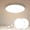 Osairous Lamparas de Techo, Ø40cm 36W Plafon LED Techo, Lampara Techo Dormitorio IP44, 4500k 3980 LM Luz Neutra para Cocina, Dormitorio, Pasillo, Baño, Salón (2 Piezas)