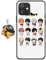 Staremeplz Hülle für iPhone 16 Pro Anime Handyhülle [Mit Schlüsselbund] Cartoons Volleyball Junior Silikon Sanft Bumper Case Hülle für iPhone 16 Pro - Haikyuu 8
