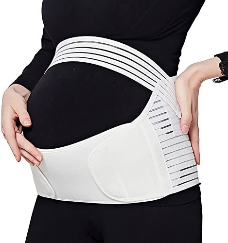 Débardeurs avec soutiens-gorge pour femmes lingerie femme enceinte spéciale ventre ceinture avec bandoulière ceinture en dentelle camisole tops pour femmes UK, blanc, L