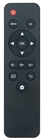 STV383E Replace Remote Control Fit for Vankyo Pocket Burger 101 10 | Mini LED LCD Projector STV383E RD-606 Remote