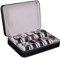 QTYQWC Uhrenbox Pu-Leder Uhrenbox Zubehör Schmuck Pre-Play Box Slot Uhrenbox Jubiläum Geburtstagsgeschenk für Männer und Frauen