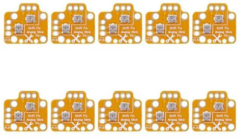 Huudngeje 10 STÜCKE Gamepad Joystick Drift Board Controller Analog Thumb Stick Drift Fix Mod für/für/für/Serie Reparaturteil, A