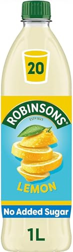 Robinsons Lemon Squash, 1L (Pack of 6)