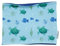 Kleine Könige Loop Schal Kinder Jungen bis 10 Jahre · Modell Schildkröte Fische Meeresabenteuer blau, royalblau · Ökotex 100 zertifiziert · Made in Germany