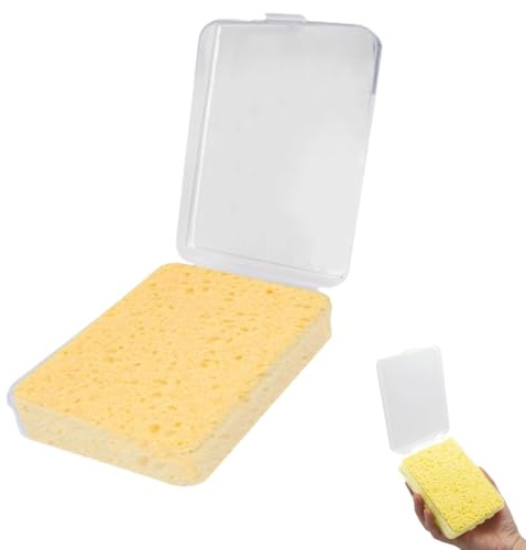CEJAS 1 Stück Schwämmchen Schule Aquarell-Reinigungsschwamm Wasserabsorbierender Malschwamm Rechteckige Zeichenschwämme Synthetische Künstlerschwämme Für Malerei