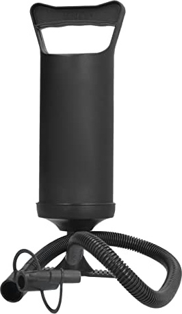 Portable Double Quick Hand Pump | Secure Grip Handle for Inflatable Boats/Beds/Swimming Rings | ABS Plastic Construction, 1400cc Inflation Output