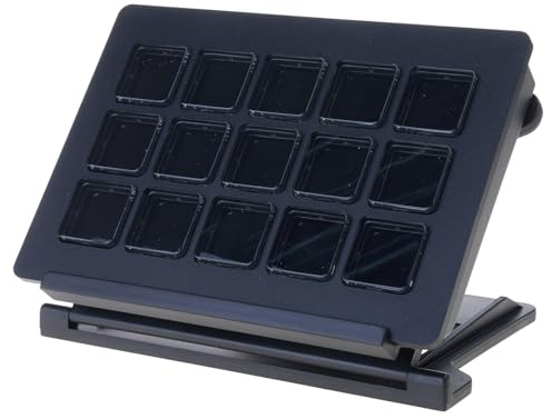 LCD Display, Stream Bedienfeld Tastatur mit 15 programmierbaren dynamischen Symbolen, Szenenumschaltung, anpassbarer Stream Controller