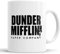 Dunder Mifflin Mug Cup TV Series The Office Idea de regalo de cumpleaños de Navidad para mamá, papá, hermano, hermana, hijo, hija, tío, tía, fanático de la oficina
