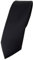 TigerTie Herren Krawatte – schmale 5,5 cm Krawatte in schwarz einfarbigem Design, ideal für Geschäftstermine, festliche Anlässe und die Freizeit