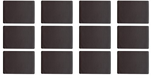 ASA Selection 7804420 Lederoptik Tischset, 46 x 33 cm, Polychlorid, schoko (12er Pack)