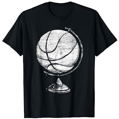 Die Welt ist ein Basketball T-Shirt