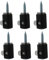 AYGCI Decentrador Cable Descentralizador Soporte Gancho de Iluminación para Lámpara de Araña, 6 ganchos Abrazaderas Alambre Metal Clip Fijación Techo Colgar Gancho para Lámpara de Techo