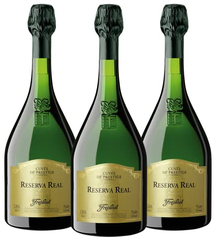 Freixenet Reserva Real (3 x 0,75l) – Trockener Cava aus edelsten Rebsorten vereint in einer königlichen Cuvée, fein-fruchtiges Aroma, ideal als Aperitif und zu besonderen Anlässen