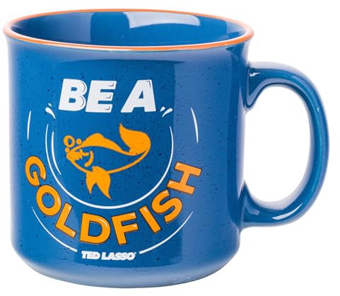 Silver Buffalo Ted Lasso Be a Goldfish Keramik-Tasse, 590 ml