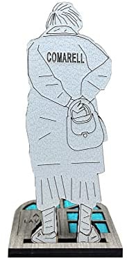 IlGruppone Statuetta Comarell Anziana Che Guarda dalla Finestra Statuina da Scrivania Idea Regalo Segnaposto Fatto a Mano Umarell