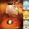 Amingulry Cordless Table Lamp, 4000mAh Rechargeable Battery Operated Lamp, 3 Color Modes & Stepless Dimmable LED Touch Lamp, Portable Retro Metal Beside Lamps for Bedroom Home Desk(Silver Nickel)