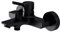 AM.PM X-Joy S Badewannenarmatur Schwarz Matt mit Auslauf, Mischbatterie Badewanne, Brausebatterie Wanne, Einhand-Wannenbatterie für Badewanne und Dusche, Badezimmer Armatur, FXB10022