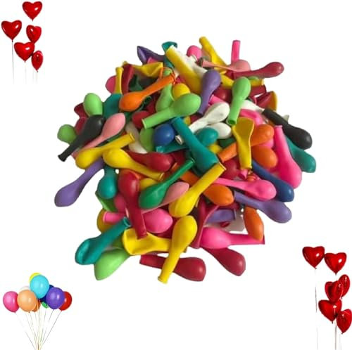 Handgefertigte Holzzaunpuppen, Luftballon-Bambus-Mann-Kampf, Luftballon-Partyspiele, schneller Ballonkampf, Luftballon-Party-Spiele, Holzkämpfer mit Ballonkopf (1 Set) (100 Stück Ballon)