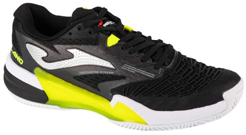 Joma Roland Men 2401 TROLAS2401C, Men Tennis Shoes,Padel Shoes, Black, 43 EU
