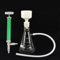 Appareil De Filtration sous Vide, 250/500/1000ml, Flacon Filtrant avec Entonnoir Et Pompe, Kit De Filtrage par Aspiration en Verre, ExpéRience Physique 500ml