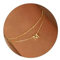 TINGN Armband Damen Gold - 18K Gold Gefülltes Layered Gold Armband mit Buchstaben M Charm Armband Gold Schmuck Gold Buchstaben Armband Damen Armbänder Mädchen Geschenke für Frauen Teenager Mädchen