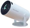 Mini projector, 150 ANSI Lumens LCD, Supports 4K Resolution & 200-inch Screen, Android 11 System, Dual-Band WiFi6/BT5.0, HDMI/USB Ports, 100,000-Hour LED Light Source, Portable Compact Design