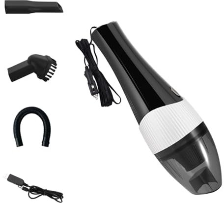 Aspirateurs de voiture portatifs 5500PA Aspirateur de voiture portable sans fil Aspirateurs d'air Duster 120 W Aspirateur à main pour voiture