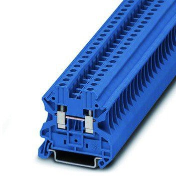 Phoenix Contact UT 4 BU Erdanschlussklemme Einfach Blau, 0.14 ? 4mm², 1 kV / 32A, Packung a 10 Stück