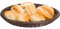 Saleen Korb-Schale, Gastrotauglich, Rund, Durchmesser: 38 cm, Kunststofffaser, Dunkelbraun, 02055106101