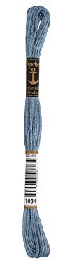ANCHOR Embroidery Threads Sticktwist, Running Length: 8M 1034
