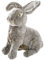 HUNTER WILDLIFE KANINCHEN Hundespielzeug, naturgetreu, Plüschspielzeug, Kaninchen, M