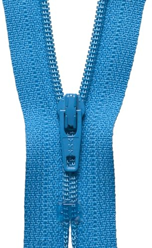 YKK Coil Zip, No. 162 Dark Dusky Blue, 25 cm Length