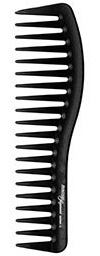 Hercules Sägemann C14 anthrazit Strähnenkamm 7 Carbon Kamm, 1er Pack (1 x 1 Stück)