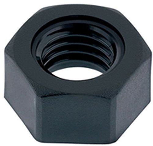 Kunststoff Mutter Sechskantmutter M10 Nylon 6.6 schwarz 10 Stück