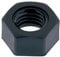 Kunststoff Mutter Sechskantmutter M10 Nylon 6.6 schwarz 10 Stück