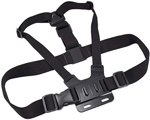 Chest Harness Stand Kompatibel mit GoPro und Action-Kamera mit voll verstellbarem Gurt